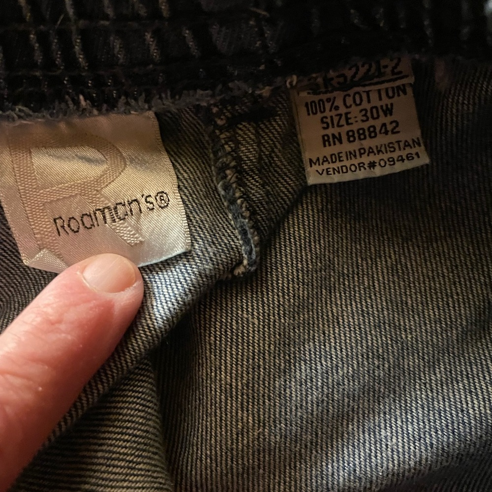Roaman’s Women’s Jeans size 30W. - Picture 3 of 3
